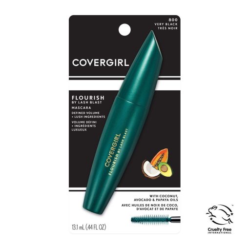 COVERGIRL Flourish Blast Mascara Deep Conditioning #800 Very Black - Suthern Picker