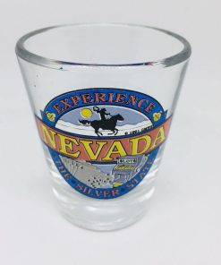 Experience Nevada Collectible Shot Glass The Silver State Slot Machine Casino - Suthern Picker