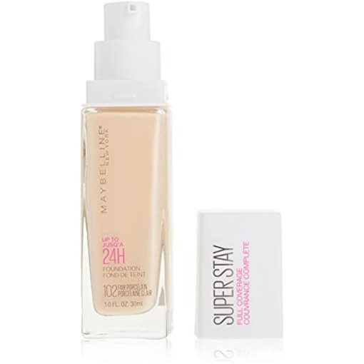 Maybelline Super Stay Full Coverage Liquid Foundation Makeup Fair Porcelain 102 - Suthern Picker