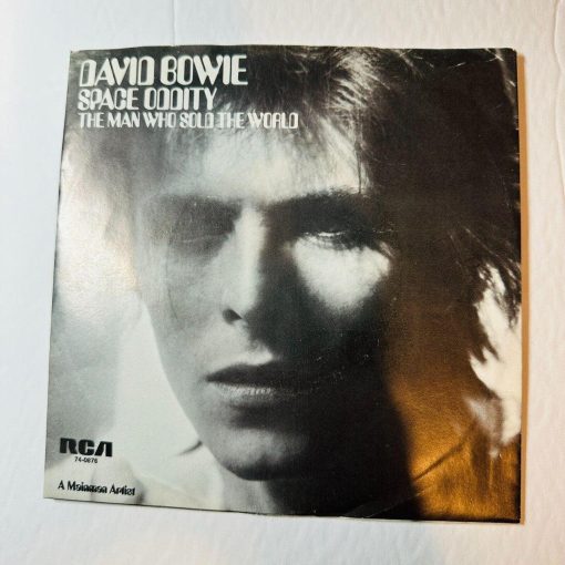 DAVID BOWIE Space Oddity / The Man Who Sold The World 45 Record with PicSleeve - Suthern Picker