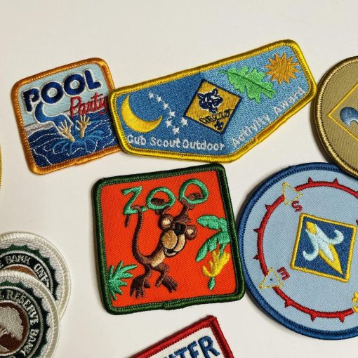 Cub Boy Scout Patches Lot Of 14 Zoo Turn Day Outdoor USA Shooting Recruiter - Suthern Picker