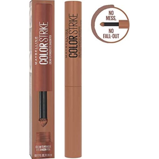 Maybelline New York Color Strike Eye Shadow Pen Cream To Powder Finish 45 Chase - Suthern Picker