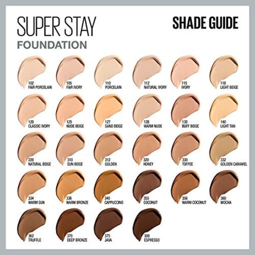 Maybelline Super Stay Full Coverage Liquid Foundation Makeup Espresso 380 - Suthern Picker