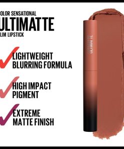 Maybelline Color Sensational Ultimatte Matte Lipstick #799 More Taupe 0.06 oz - Suthern Picker