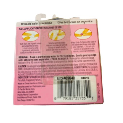 Fing'rs Girlie Nails Full Cover Nail Stickers For Kids New & Sealed 31765 - Suthern Picker
