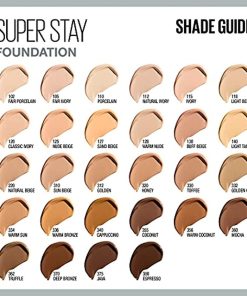 Maybelline Super Stay Full Coverage Liquid Foundation Makeup Truffle 1 Fl Oz 362 - Suthern Picker