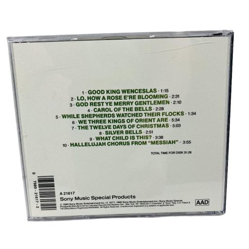 Mormon Tabernacle Choir Christmas Greetings Music Audio CD 1990 Sony Music 1 - Suthern Picker
