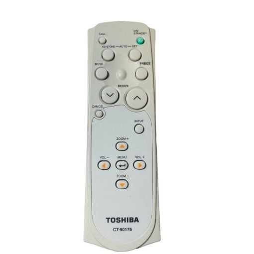 Toshiba CT-90176 Projector Remote Control Tested and Works NO BACK Gray - Suthern Picker