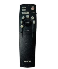 Epson GENUINE OEM 60049350 Projector Remote Control Tested Works NO BACK - Suthern Picker