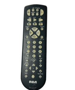 RCA TV Universal Remote Control Wireless CRK70VBL2 VCR DVD TV AUX Black - Suthern Picker