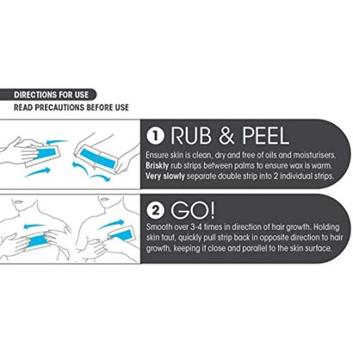 Nad's For Men Body Wax Strips Wax Hair Removal For Men Waxing Kit 20 Strips - Suthern Picker