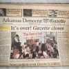 Arkansas Democrat Gazette October 19, 1991 Gazette Closes Little Rock Newspaper 1 - Suthern Picker