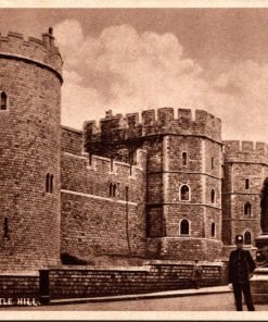 Windsor Castle Castle Hill Postcard Vintage DB Unposted - Suthern Picker