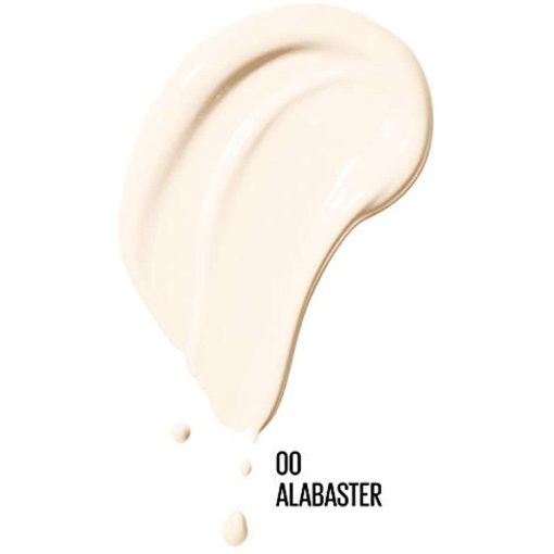 Maybelline Dream Radiant Liquid Lightweight Liquid Foundation Alabaster 00 - Suthern Picker