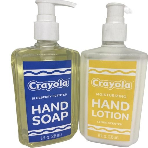 Crayola Blueberry Scented Hand Soap And Hand Lotion 8 fl.oz Each - Suthern Picker