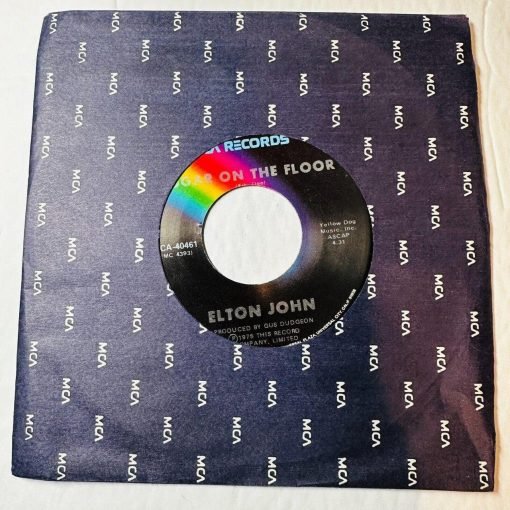 Elton John Island Girl Sugar on the Floor 7'' Vinyl Record 45 RPM MCA 1975 - Suthern Picker