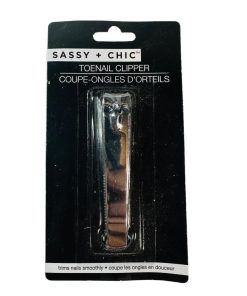 Sassy + Chic Toenail Clippers Stainless Steel - Suthern Picker