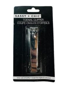 Sassy + Chic Toenail Clippers Stainless Steel - Suthern Picker