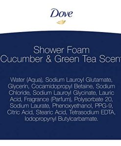 Dove Instant Foaming Body Wash Cucumber & Green Tea Scent 13.5 Fl Oz - Suthern Picker