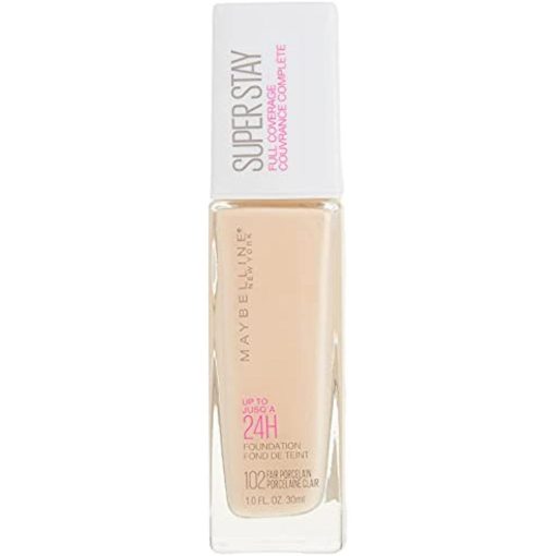 Maybelline Super Stay Full Coverage Liquid Foundation Makeup Fair Porcelain 102 - Suthern Picker