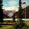 Lake Louise Canadian Rockies Victoria Glacier Vintage Postcard Posted Rundle - Suthern Picker