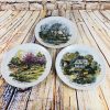 Currier and Ives 3 Seasons Collector Plates 6 1/2 Inch Diameter - Suthern Picker