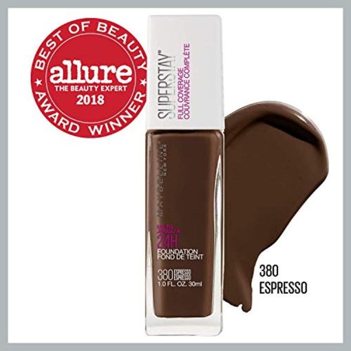 Maybelline Super Stay Full Coverage Liquid Foundation Makeup Espresso 380 - Suthern Picker