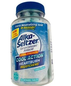 Alka-Seltzer Cool Action Heartburn Relief Chews 50 Count Cool Mint - Suthern Picker