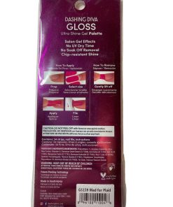 Dashing Diva Gloss Ultra Shine Gel Palette Nail Strips Christmas Holiday 34 Ct 1 - Suthern Picker