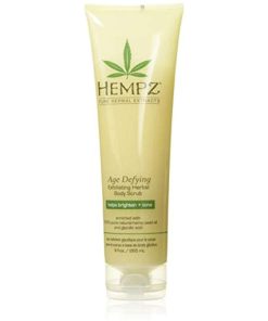 Hempz Age Defying Herbal Body Scrub Off White Vanilla/Musk 9 Fluid Ounce - Suthern Picker