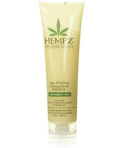 Hempz Age Defying Herbal Body Scrub Off White Vanilla/Musk 9 Fluid Ounce - Suthern Picker
