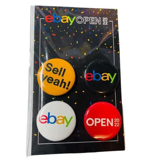 Ebay Open Swag 2022 Official Exclusive Buttons Pins Sell Yeah - Suthern Picker