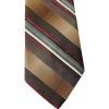 The American Edition Men's Neck Tie Brown Gold Stripes 100% Polyester USA 1 - Suthern Picker