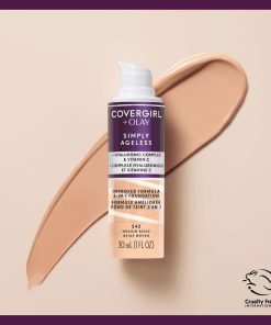 COVERGIRL & Olay Simply Ageless 3-in-1 Liquid Foundation Soft Sable #275 - Suthern Picker