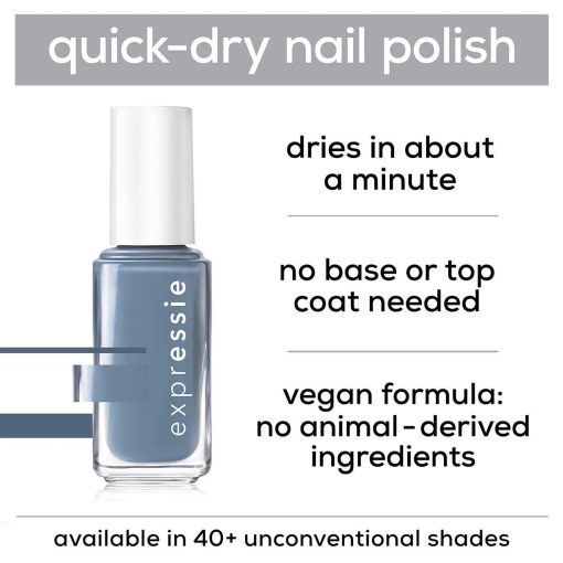 Essie Expressie Quick-Dry Vegan Nail Polish #210 Throw It On - Suthern Picker