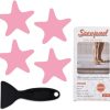 Secopad Pink Anti Slip Shower Stickers Safety Bathtub Strips Adhesive Decals - Suthern Picker