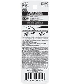 MAYBELLINE Eyestudio Master Precise All Day Ink Pen Liquid Eyeliner Cobalt Blue - Suthern Picker