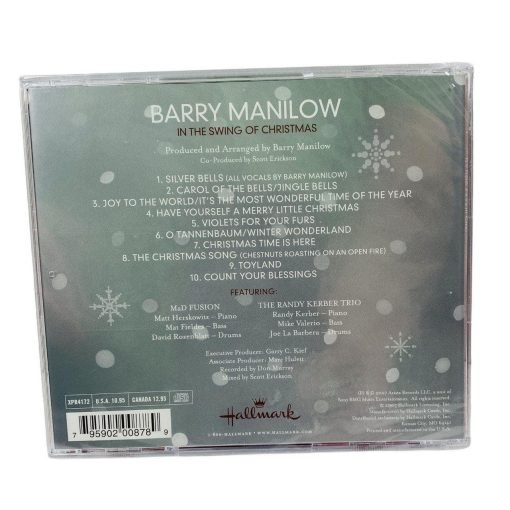 Barry Manilow In The Swing Of Christmas NEW Music Audio CD 2007 Arista Records - Suthern Picker