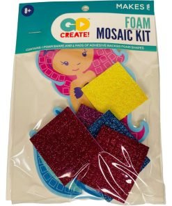 New Image Group Foam Mosaic Kit Mermaid Go Create Ages 8+ - Suthern Picker