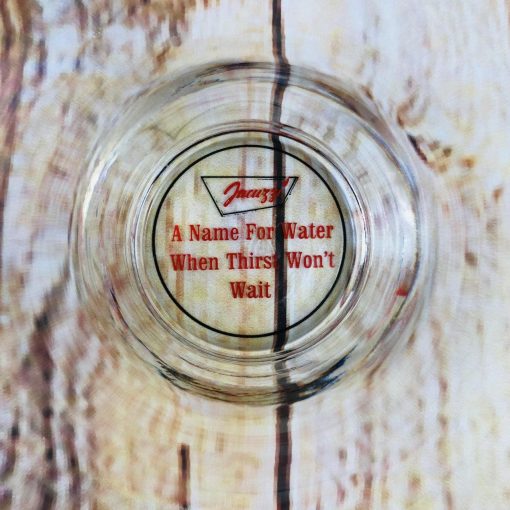 Jacuzzi Vintage Collector Glass With Logo Slogan On Bottom 5 Inch Tall-5 - Suthern Picker