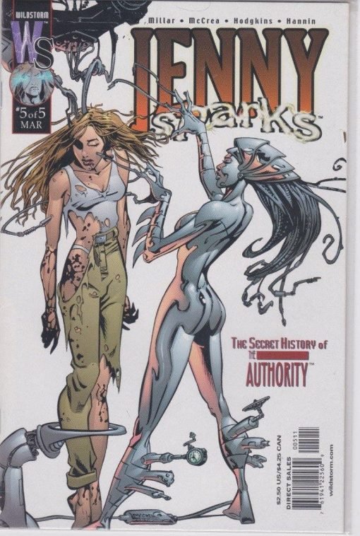 Jenny Sparks The Secret History Of The Authority Comic Book #5 of 5 March 2001 Wildstorm Productions - Suthern Picker