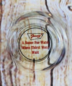 Jacuzzi Vintage Collector Glass With Logo Slogan On Bottom 5 Inch Tall-7 - Suthern Picker