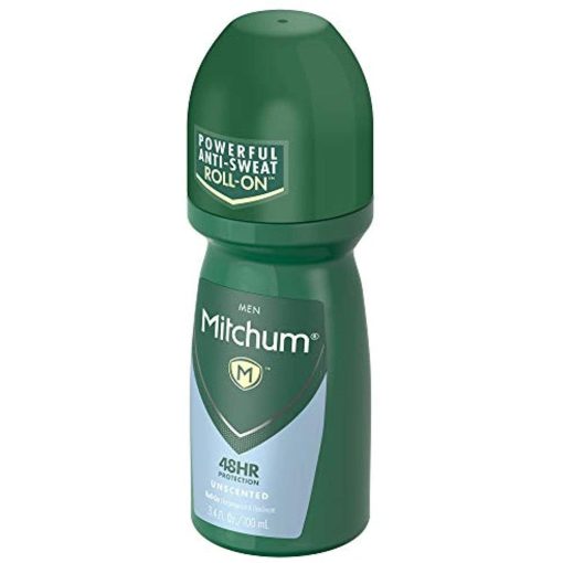 Mitchum Antiperspirant Deodorant Roll On for Men Unscented 3.4 oz - Suthern Picker