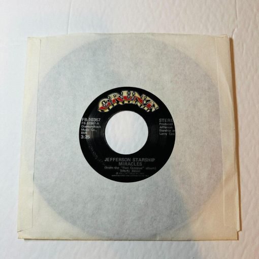 Jefferson Starship Miracles / Ai Garimasu (There Is Love) 45 RPM Record 1975 - Suthern Picker