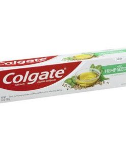 Colgate with Natural Hemp Seed Oil Toothpaste Fluoride Herbal Mint 4.6oz 12/2021 - Suthern Picker