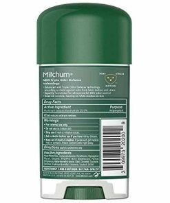 Mitchum Antiperspirant Deodorant Stick Men Triple Odor Defense Gel Mountain Air - Suthern Picker