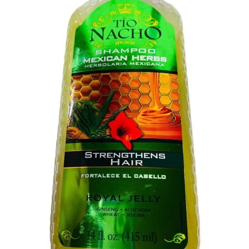 TIO NACHO Mexican Herbs Shampoo Royal Jelly Strengthens Hair 14 Oz - Suthern Picker