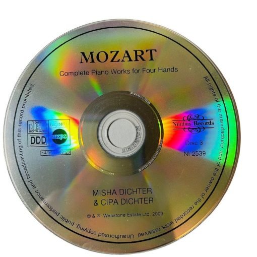 Mozart Complete Piano Works For Four Hands CD Disc 3 - Suthern Picker