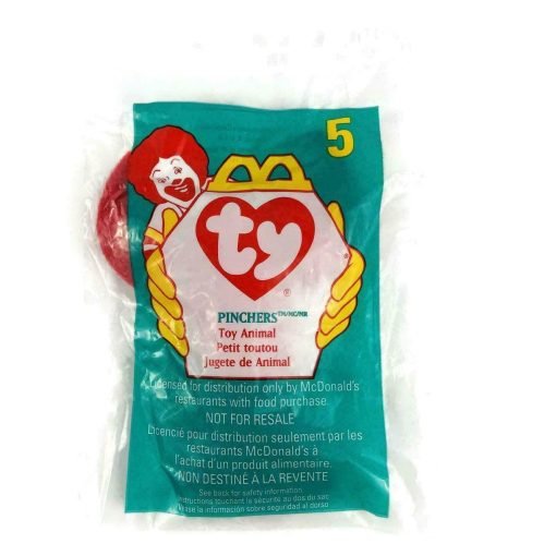 McDonald's Ty Pinchers #5 Beanie Baby 1998 New In Package - Suthern Picker