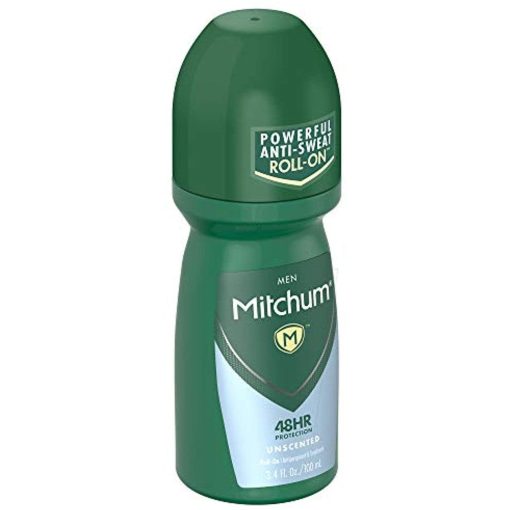Mitchum Antiperspirant Deodorant Roll On for Men Unscented 3.4 oz - Suthern Picker